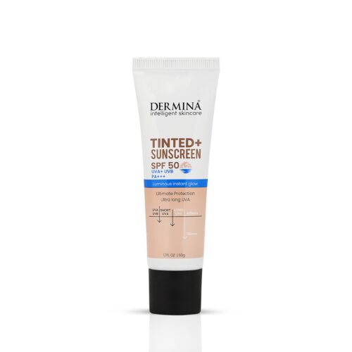 Dermina Tinted+ Sunscreen SPF 50